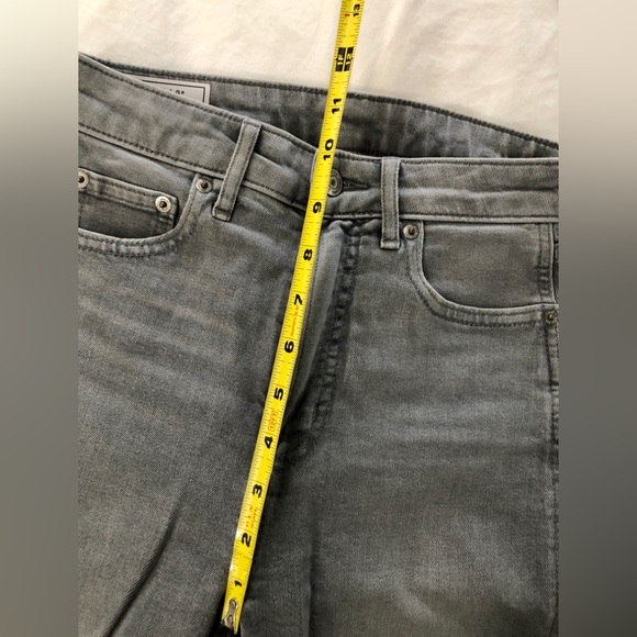 Gap Vintage Slim Sky High Rise Gray Jeans Size 25 - Picture 4 of 7